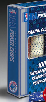 NBA Officially Licensed Poker Set